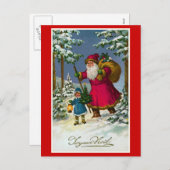 " Joyeux Weihnachten" Vintage Weihnachten in Frank (Vorne/Hinten)