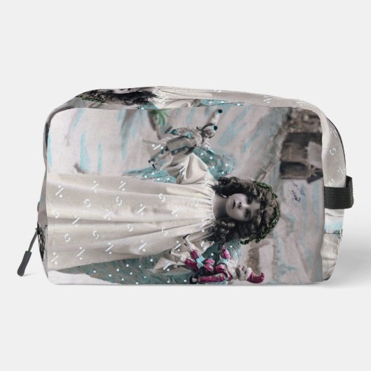 Joyeux Weihnachten Waschbeutel (Rückseite)