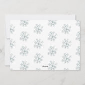 Joyeux Weihnachten Weihnachten Foto Wasserfarben S (Rückseite)