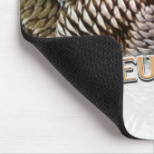 Joyeux Weihnachten Weihnachtsfeiertag Pine Cone Mousepad (Ecke)