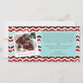 Joyeux Weihnachten Zickzack Weihnachtsdekoration M (Rückseite)