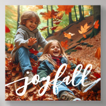 Joyfall Herbst Herbstlaub Benutzerdefiniertes Foto