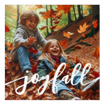 Joyfall Herbst Herbstlaub Benutzerdefiniertes Foto