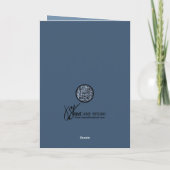 Joyfoy Light - Snowman Christmas Karte (Rückseite)