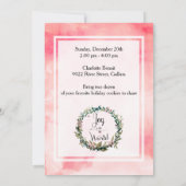 Joyful 2 Cookie Exchange Einladung (Rückseite)