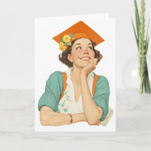 Joyful Abschluss Day Portrait Einladung