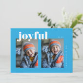 JOYFUL Add Your Family Photo (Stehend Vorderseite)