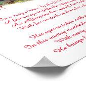 Joyful Affenpinscher: Der perfekte Weihnachtsverba Poster (Ecke)