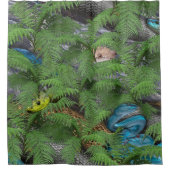 Joyful African Jungle Duschvorhang (Vorderseite)