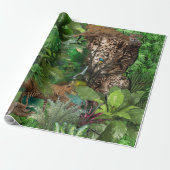 Joyful African Jungle Geschenkpapier (Ungerollt)