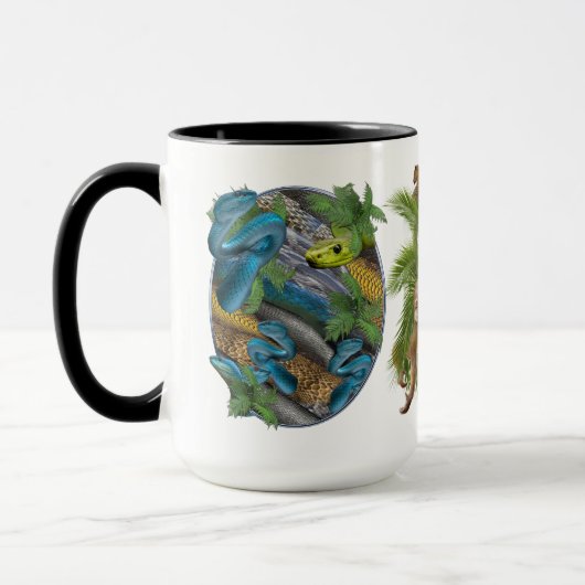 Joyful African Jungle Tasse (Links)