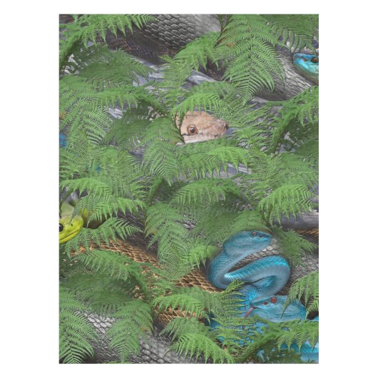 Joyful African Jungle Tischdecke (Vorderseite)