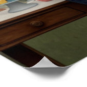 Joyful Baby Dusche mit Mama und Vater Poster (Ecke)