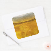 Joyful Biergalaxy a Celestie Quenching Quadratischer Aufkleber (Umschlag)