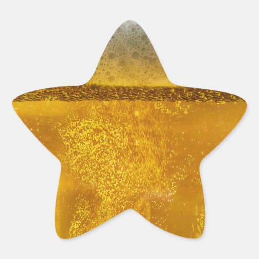 Joyful Biergalaxy a Celestie Quenching Stern-Aufkleber (Vorderseite)