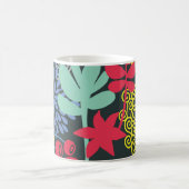 Joyful Birds in a Colorful Garden Mug Kaffeetasse (Mittel)