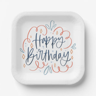 Joyful Birthday Paper Teller