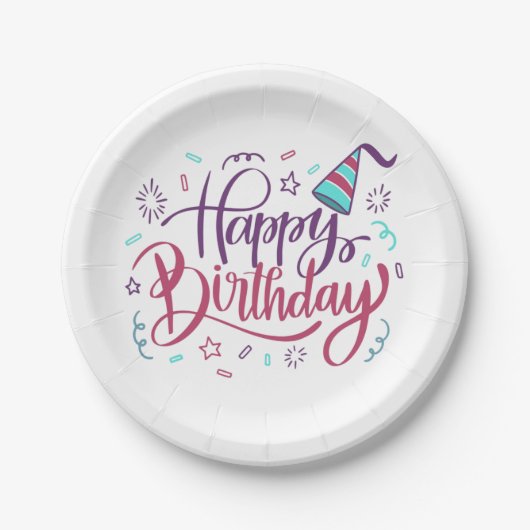 Joyful Birthday Paper Teller (Vorderseite)