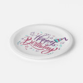 Joyful Birthday Paper Teller (Schrägansicht)