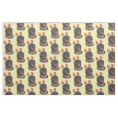 Joyful Black Labrador Retriever Dog Fabric Stoff (Fat Quarter (45,7 x 55,9 cm))