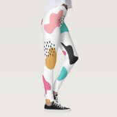 Joyful Blob Pattern Leggings (Rechts)