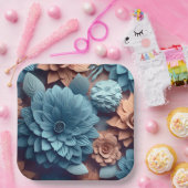 Joyful Blossom Pappteller (Party)