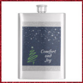 Joyful Blue Abend Flachmann