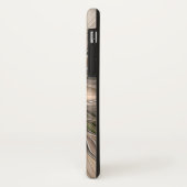 Joyful Blume Abstrakt Beige Brown Fraktal Case-Mate iPhone Hülle (Hinten/Links)