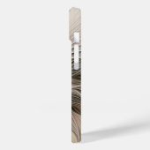 Joyful Blume Abstrakt Beige Brown Fraktal Case-Mate iPhone Hülle (Rückseite / Links)