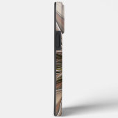 Joyful Blume Abstrakt Beige Brown Fraktal Case-Mate iPhone Hülle (Rückseite / Rechts)