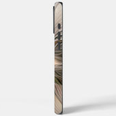 Joyful Blume Abstrakt Beige Brown Fraktal Case-Mate iPhone Hülle (Rückseite / Links)