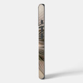 Joyful Blume Abstrakt Beige Brown Fraktal Case-Mate iPhone Hülle (Rückseite / Links)