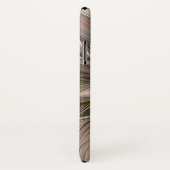 Joyful Blume Abstrakt Beige Brown Fraktal Case-Mate iPhone Hülle (Hinten/Rechts)