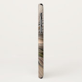 Joyful Blume Abstrakt Beige Brown Fraktal Case-Mate iPhone Hülle (Hinten/Links)