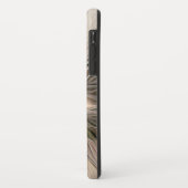 Joyful Blume Abstrakt Beige Brown Fraktal Case-Mate iPhone Hülle (Hinten/Links)