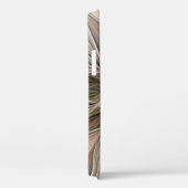 Joyful Blume Abstrakt Beige Brown Fraktal Case-Mate iPhone Hülle (Rückseite / Rechts)