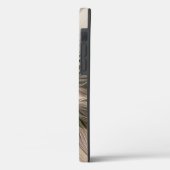 Joyful Blume Abstrakt Beige Brown Fraktal Case-Mate iPhone Hülle (Rückseite / Links)