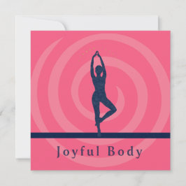 Joyful Body – Quiet Intention Art Card Feiertagskarte