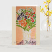 Joyful Bouquet Karte (Gelbe Blume)