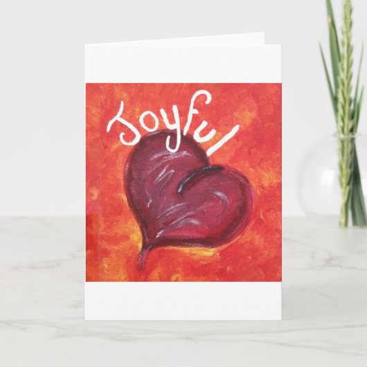 Joyful Card Karte (Vorderseite)