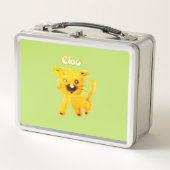 Joyful Cartoon Animals – Whimsical Kids Lunch Box (Vorderseite)