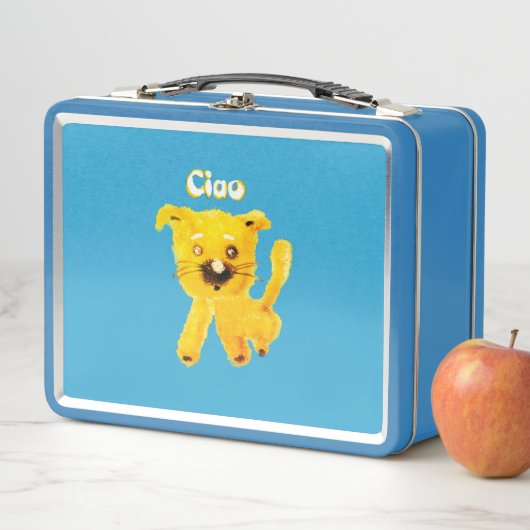 Joyful Cartoon Animals – Whimsical Kids Lunch Box (Beispiel)