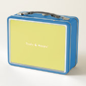 Joyful Cartoon Animals – Whimsical Kids Lunch Box (Rückseite)