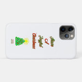 Joyful Christmas Apple iPhone 11 Pro Fall Case-Mate iPhone Hülle (Rückseite (Horizontal))