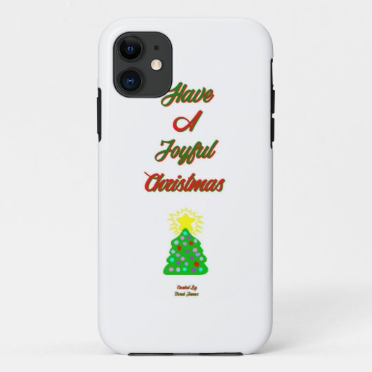 Joyful Christmas Apple iPhone SE+iPhone 5/5S Fall Case-Mate iPhone Hülle (Rückseite)