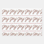 Joyful Christmas combo Geschenkpapier Set (Vorderseite 3)