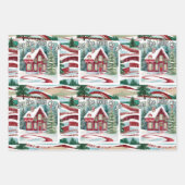 Joyful Christmas combo Geschenkpapier Set (Vorderseite)