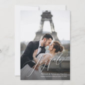 Joyful Christmas Foto Feiertagskarte (Vorderseite)