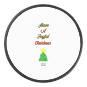 Joyful Christmas Hockey Puck (Vorderseite)