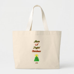 Joyful Christmas Jumbo Tasche